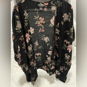Angie Floral Kimono Cardigan